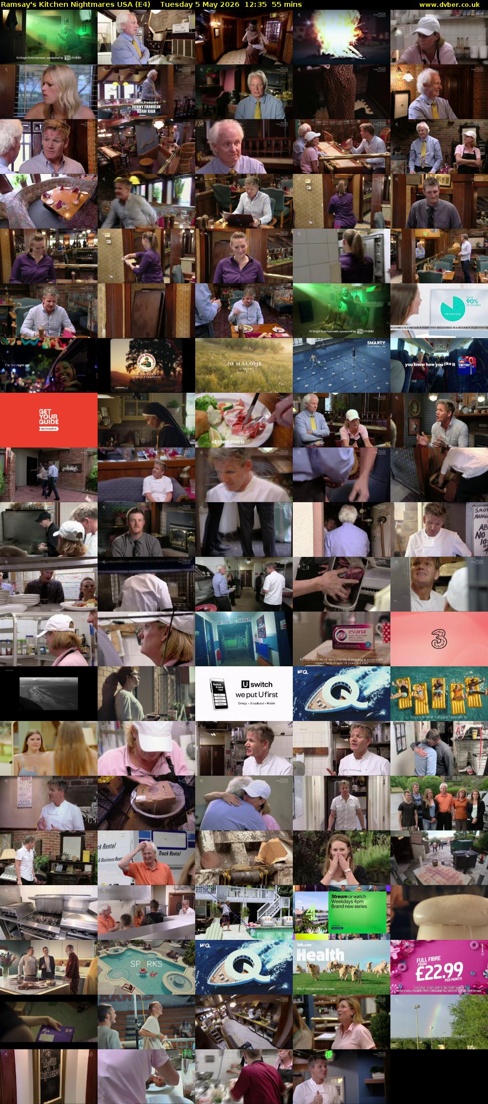 Ramsay's Kitchen Nightmares USA (E4) Tuesday 5 May 2026 12:35 - 13:30