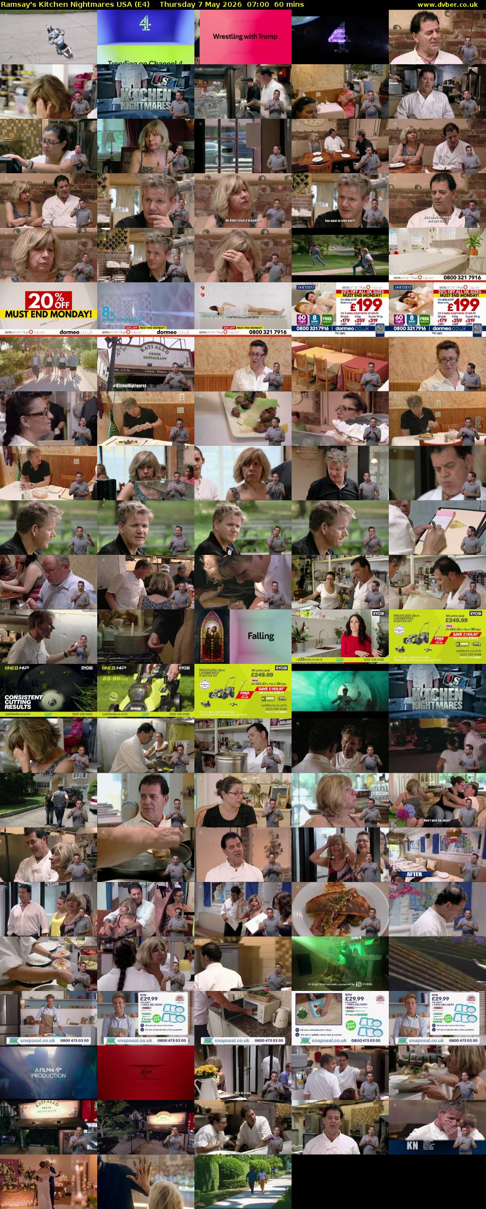 Ramsay's Kitchen Nightmares USA (E4) Thursday 7 May 2026 07:00 - 08:00