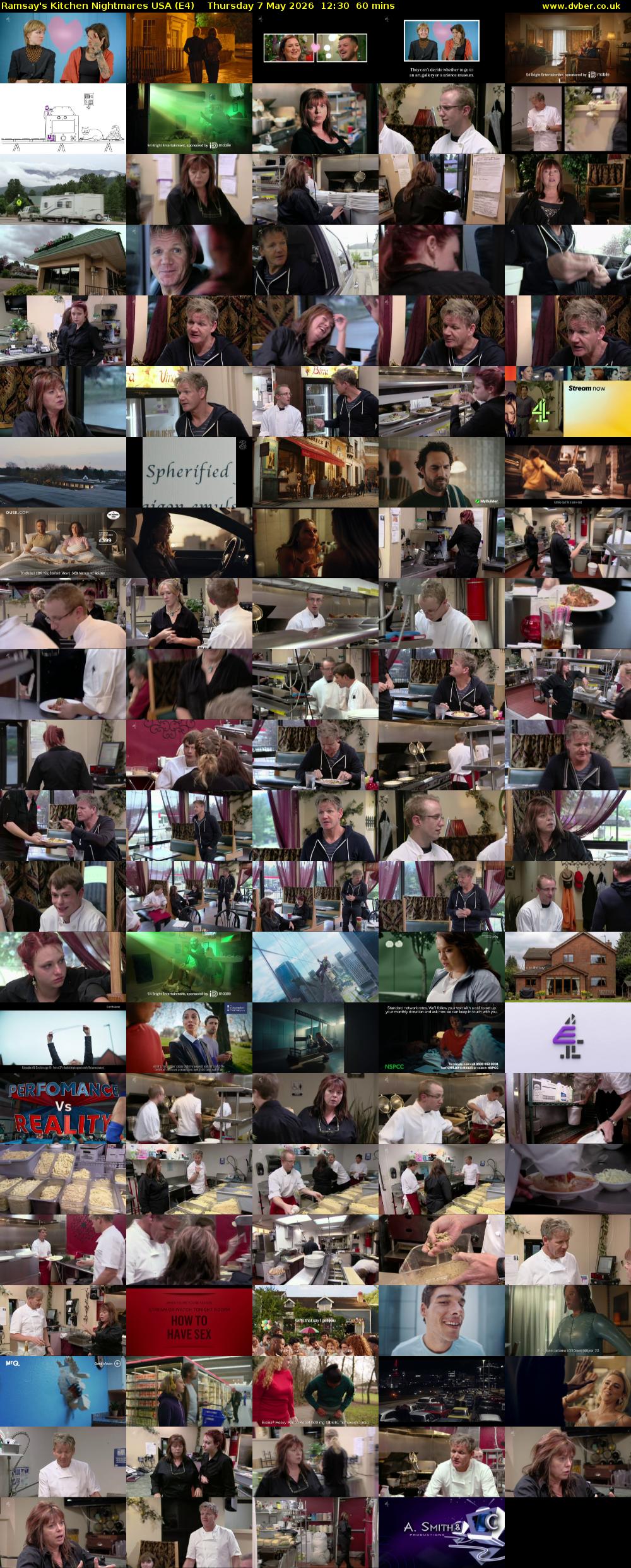 Ramsay's Kitchen Nightmares USA (E4) Thursday 7 May 2026 12:30 - 13:30