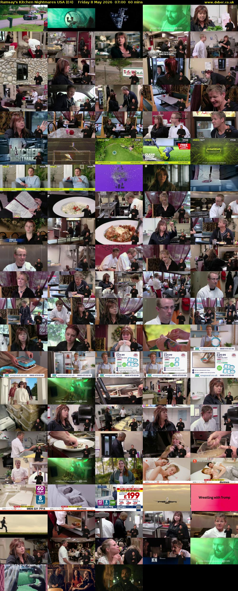 Ramsay's Kitchen Nightmares USA (E4) Friday 8 May 2026 07:00 - 08:00