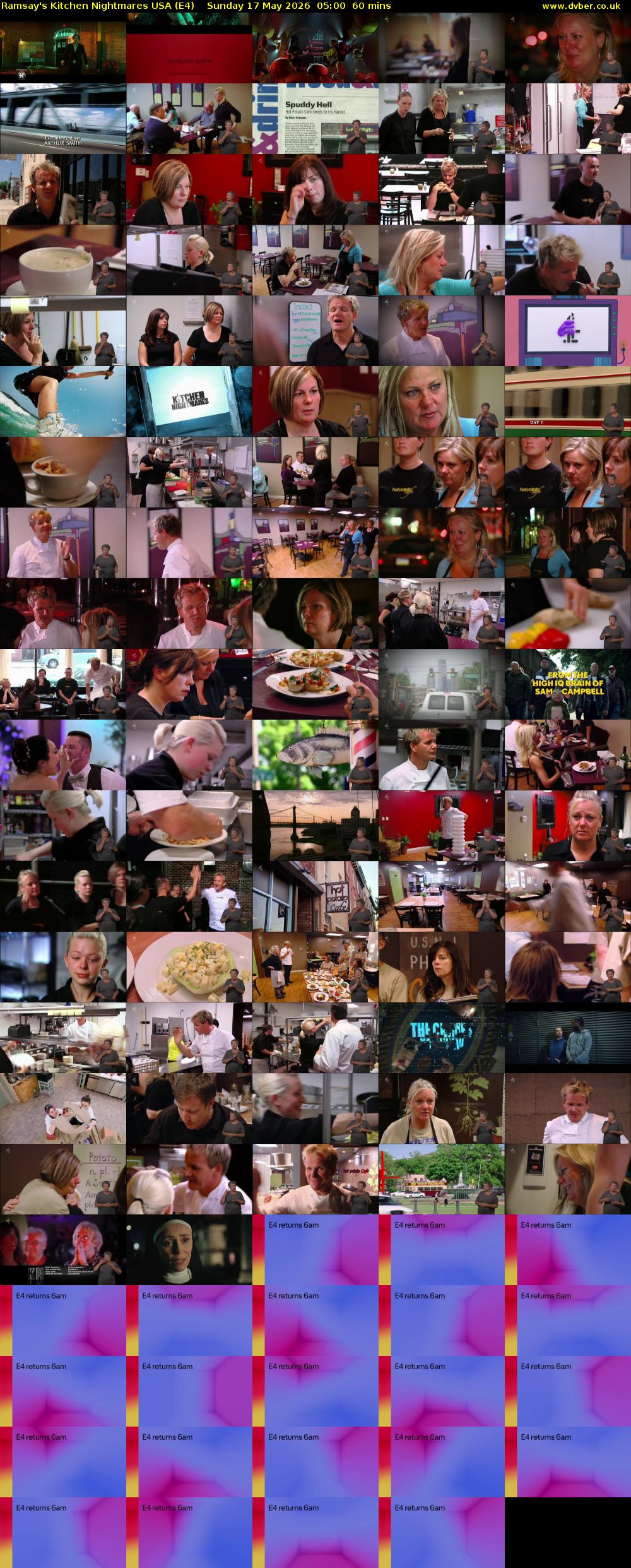 Ramsay's Kitchen Nightmares USA (E4) Sunday 17 May 2026 05:00 - 06:00
