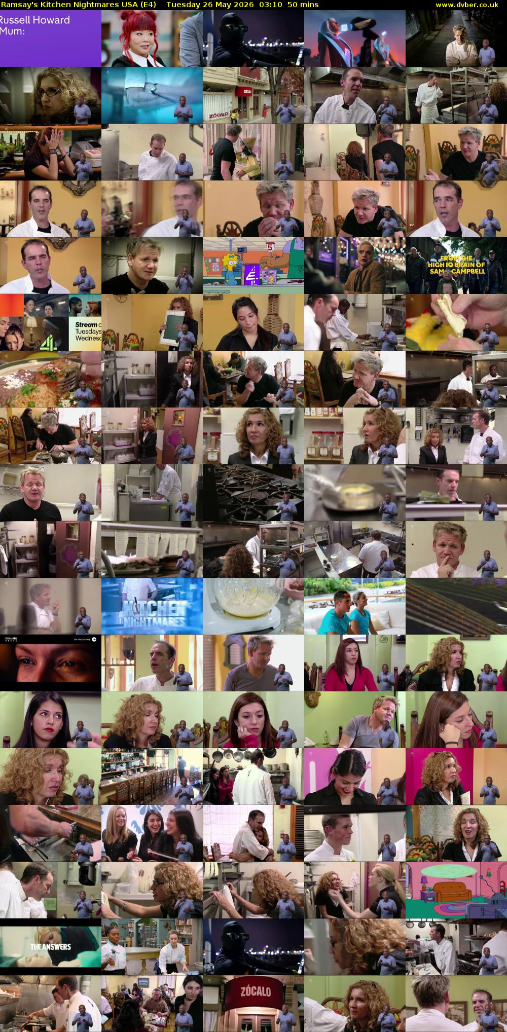 Ramsay's Kitchen Nightmares USA (E4) Tuesday 26 May 2026 03:10 - 04:00