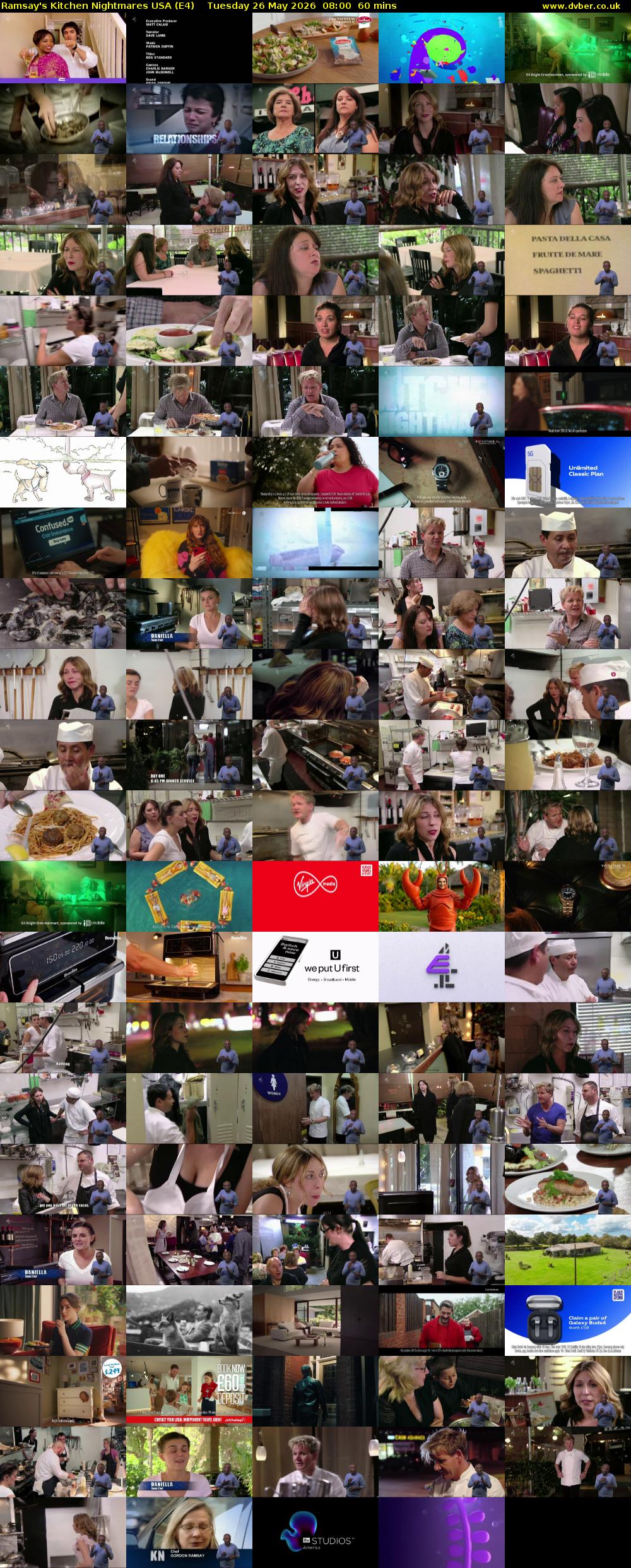 Ramsay's Kitchen Nightmares USA (E4) Tuesday 26 May 2026 08:00 - 09:00