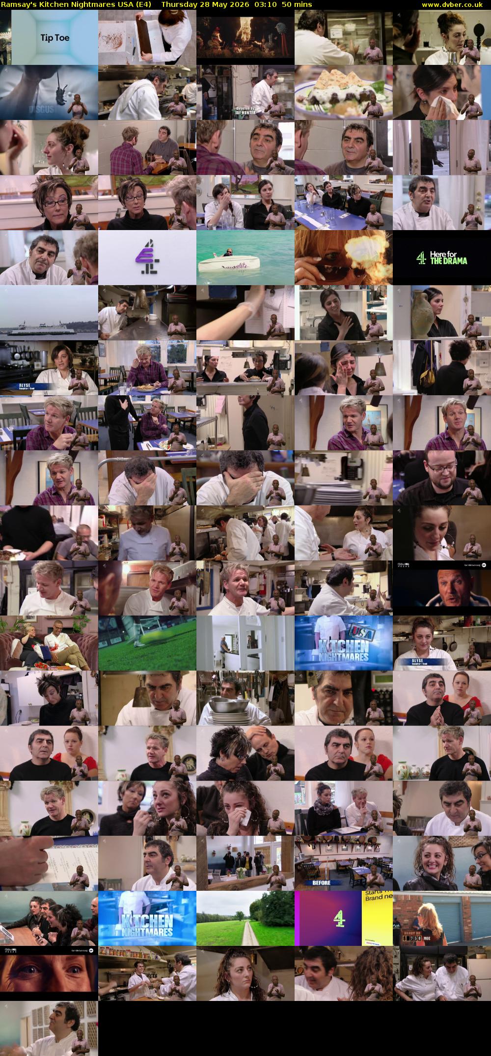 Ramsay's Kitchen Nightmares USA (E4) Thursday 28 May 2026 03:10 - 04:00