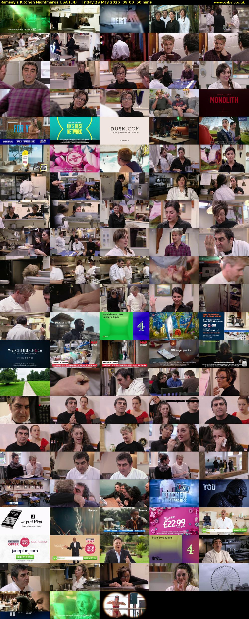 Ramsay's Kitchen Nightmares USA (E4) Friday 29 May 2026 09:00 - 10:00