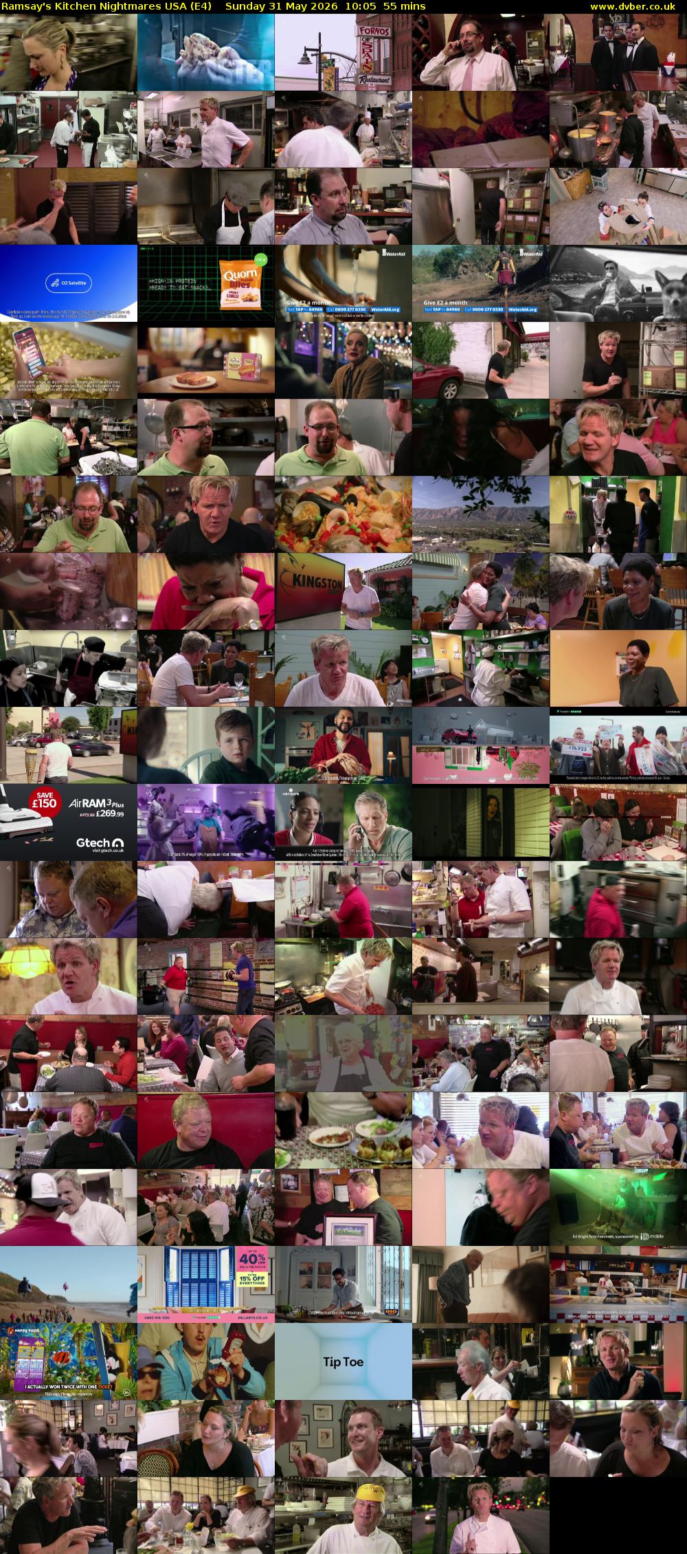 Ramsay's Kitchen Nightmares USA (E4) Sunday 31 May 2026 10:05 - 11:00