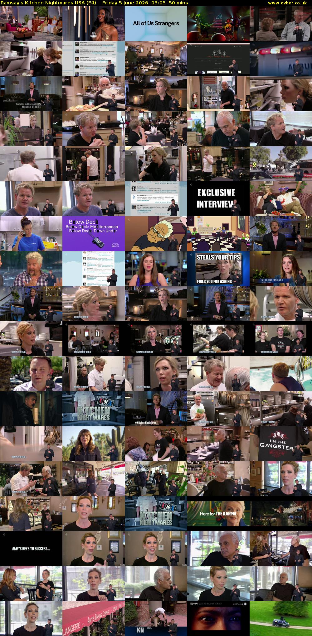 Ramsay's Kitchen Nightmares USA (E4) Friday 5 June 2026 03:05 - 03:55