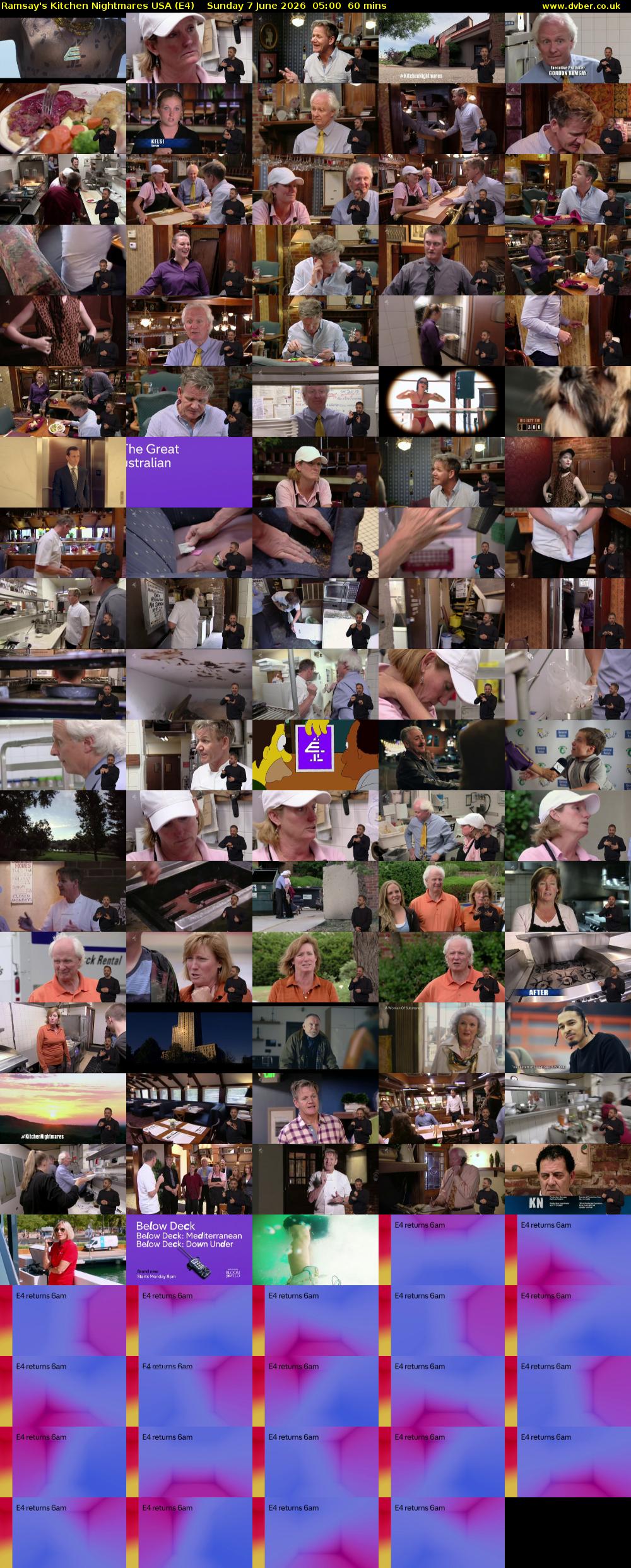Ramsay's Kitchen Nightmares USA (E4) Sunday 7 June 2026 05:00 - 06:00