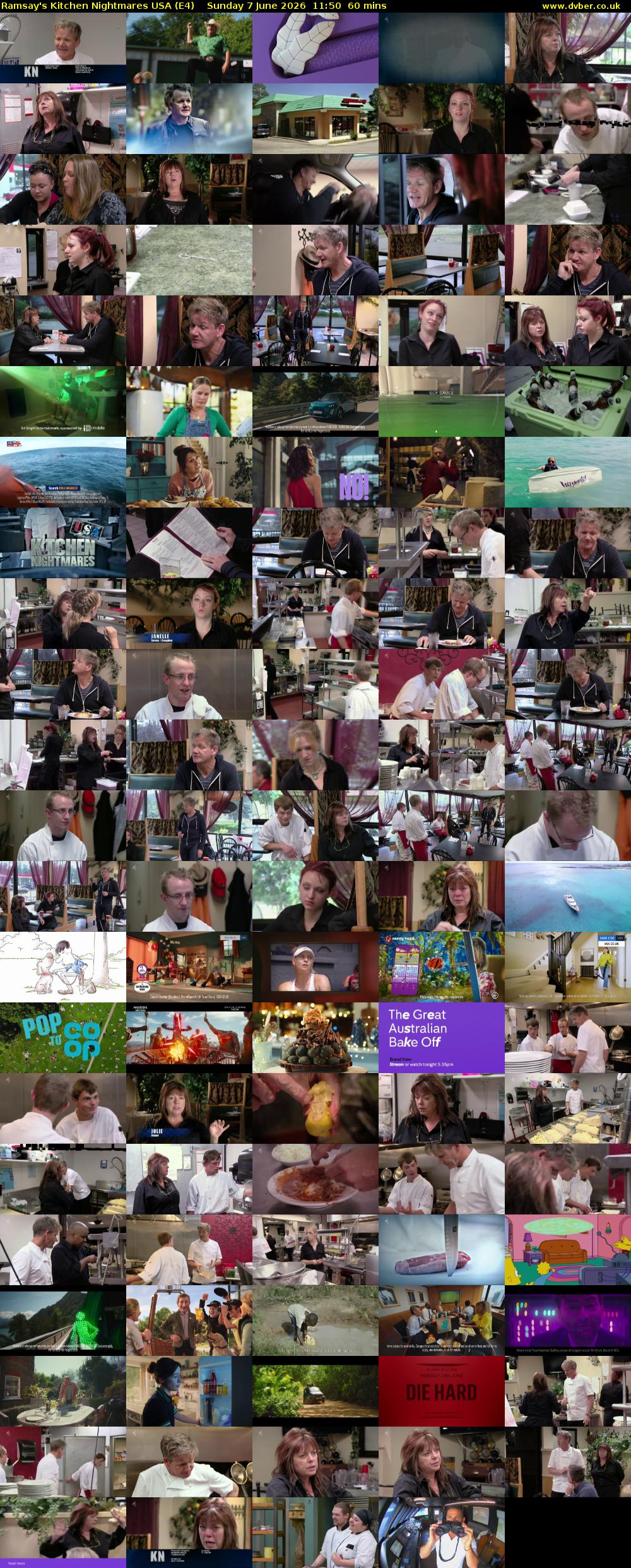 Ramsay's Kitchen Nightmares USA (E4) Sunday 7 June 2026 11:50 - 12:50