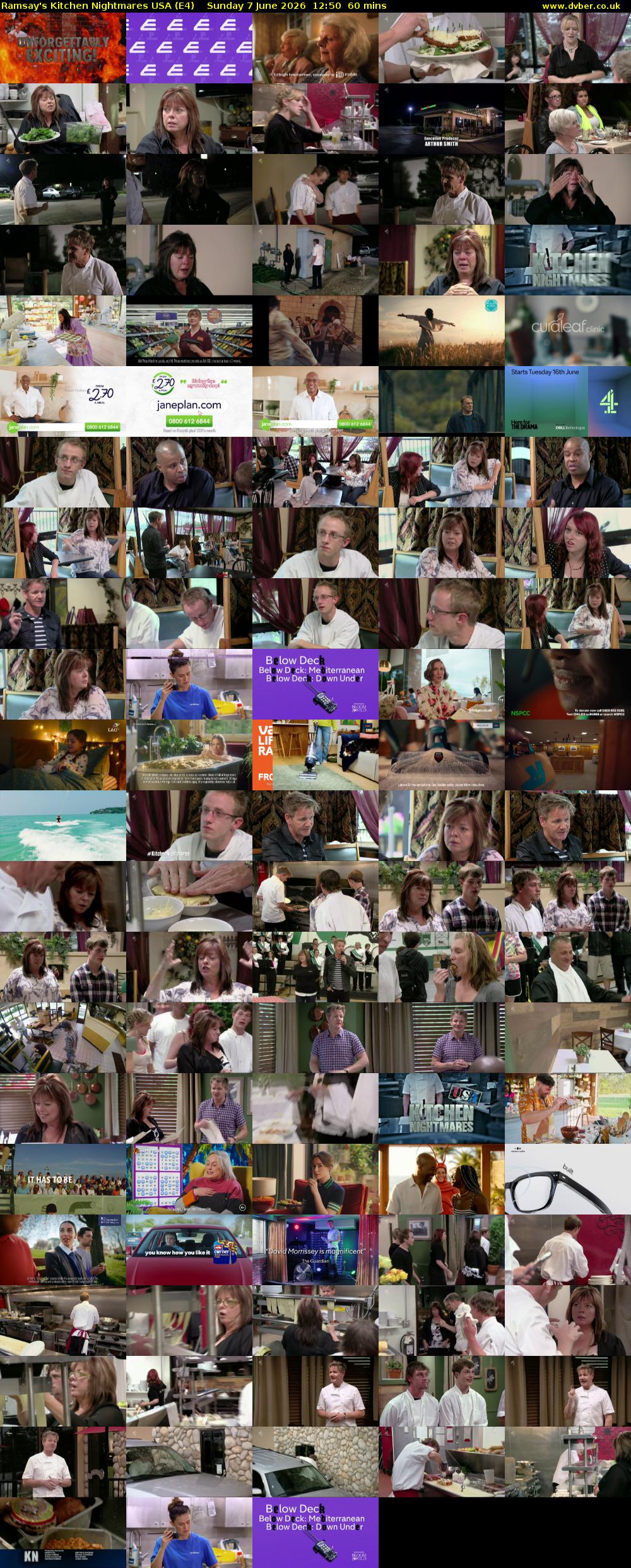 Ramsay's Kitchen Nightmares USA (E4) Sunday 7 June 2026 12:50 - 13:50