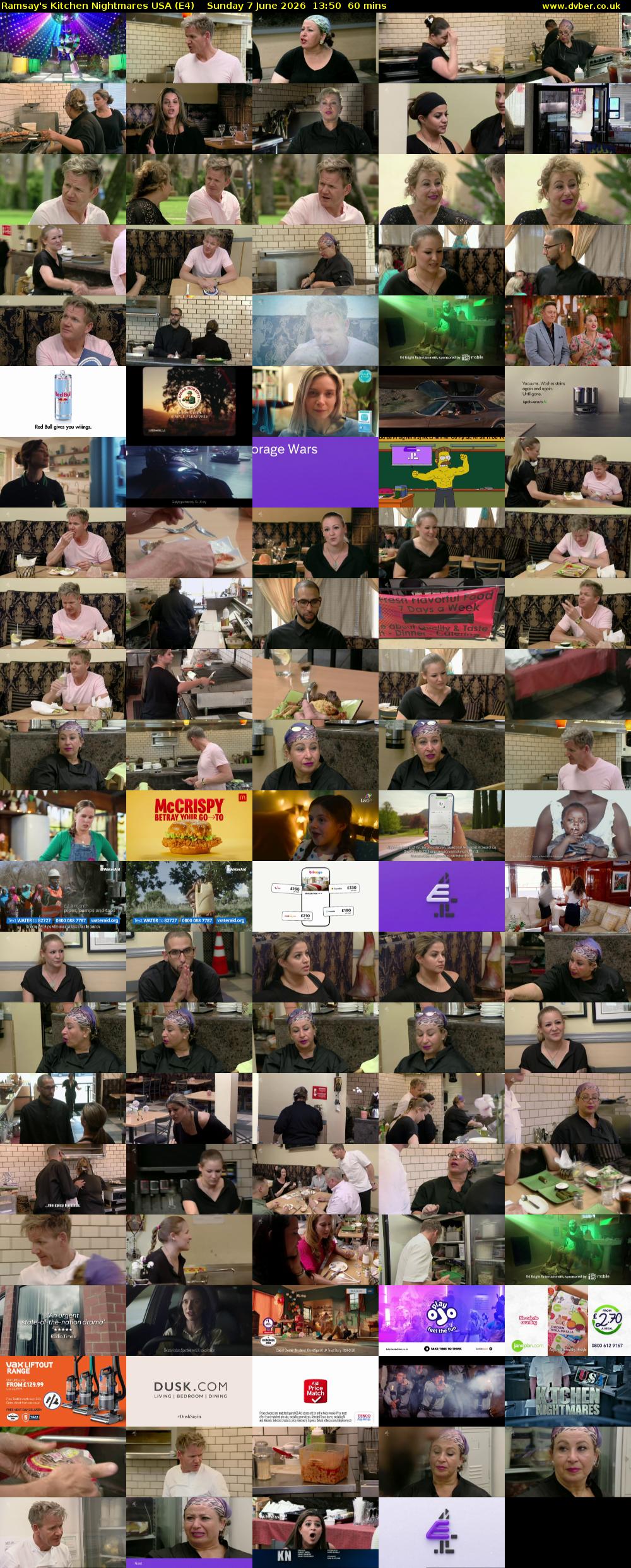 Ramsay's Kitchen Nightmares USA (E4) Sunday 7 June 2026 13:50 - 14:50