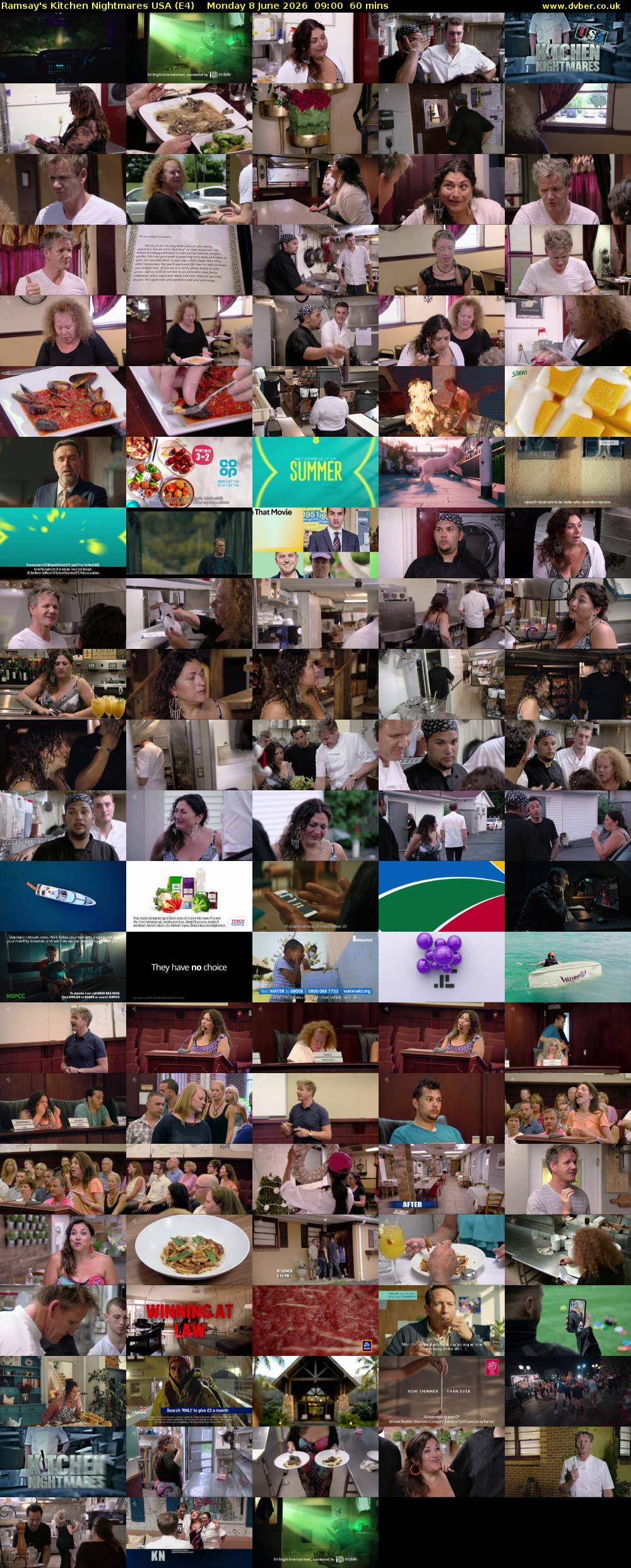 Ramsay's Kitchen Nightmares USA (E4) Monday 8 June 2026 09:00 - 10:00