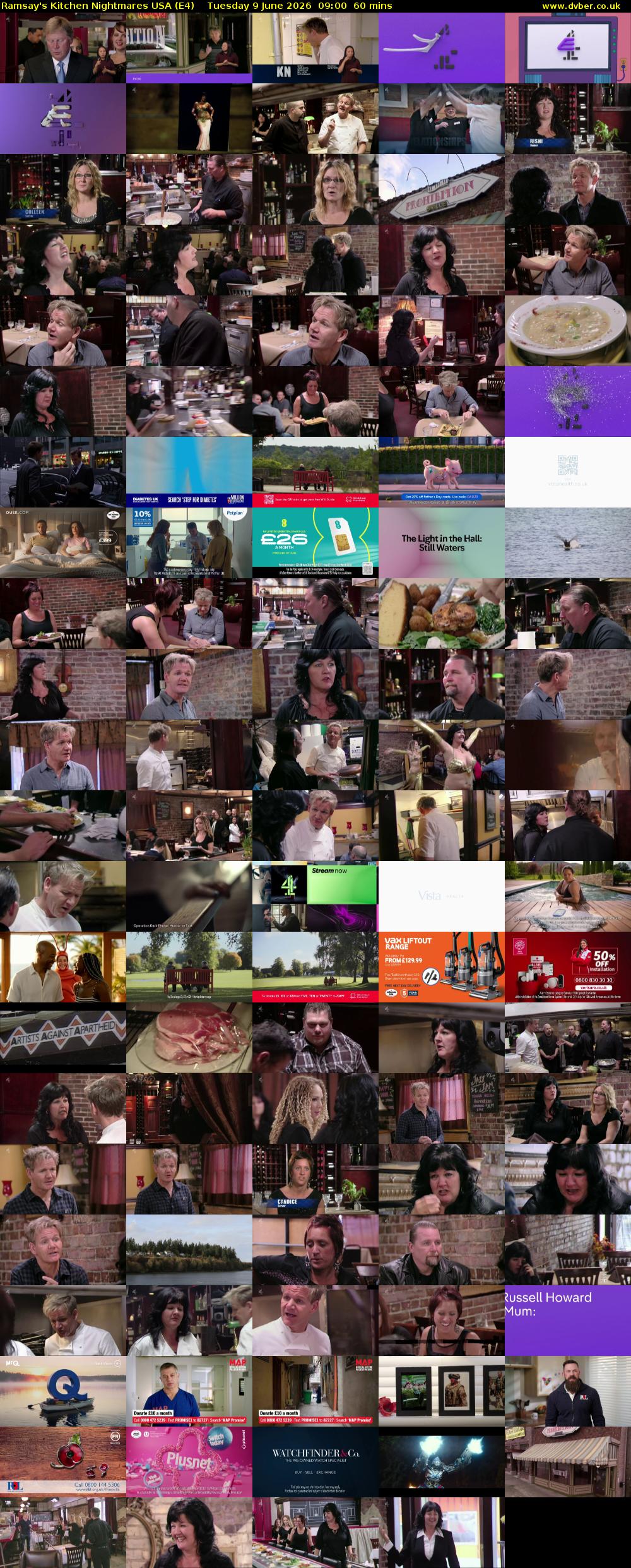 Ramsay's Kitchen Nightmares USA (E4) Tuesday 9 June 2026 09:00 - 10:00