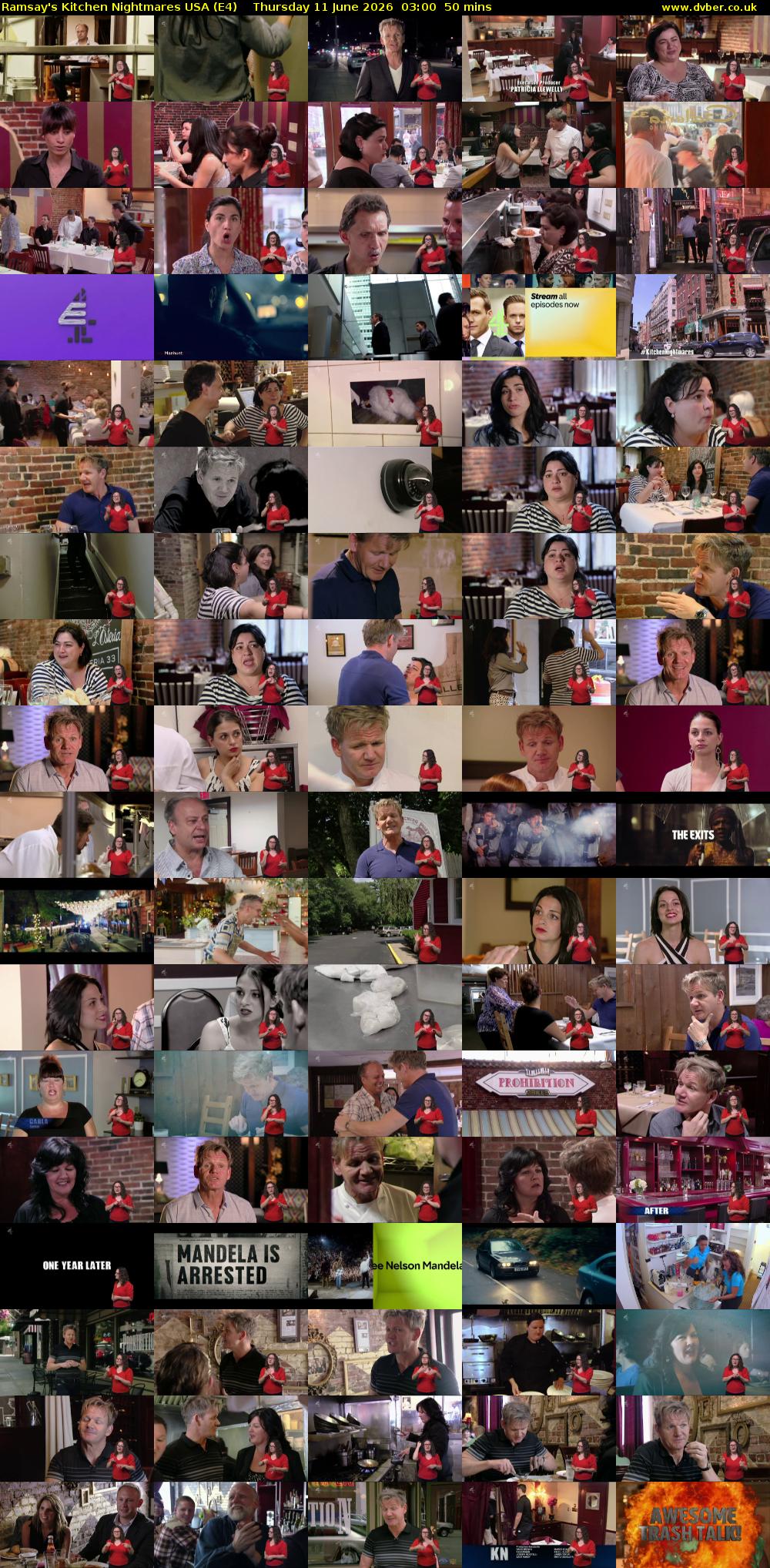 Ramsay's Kitchen Nightmares USA (E4) Thursday 11 June 2026 03:00 - 03:50