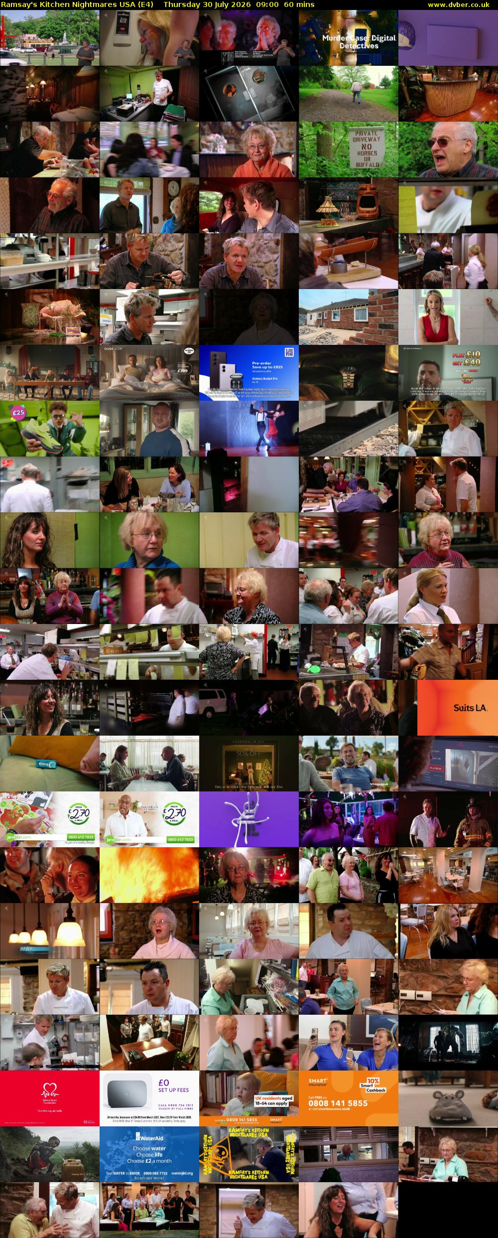 Ramsay's Kitchen Nightmares USA (E4) Thursday 30 July 2026 09:00 - 10:00