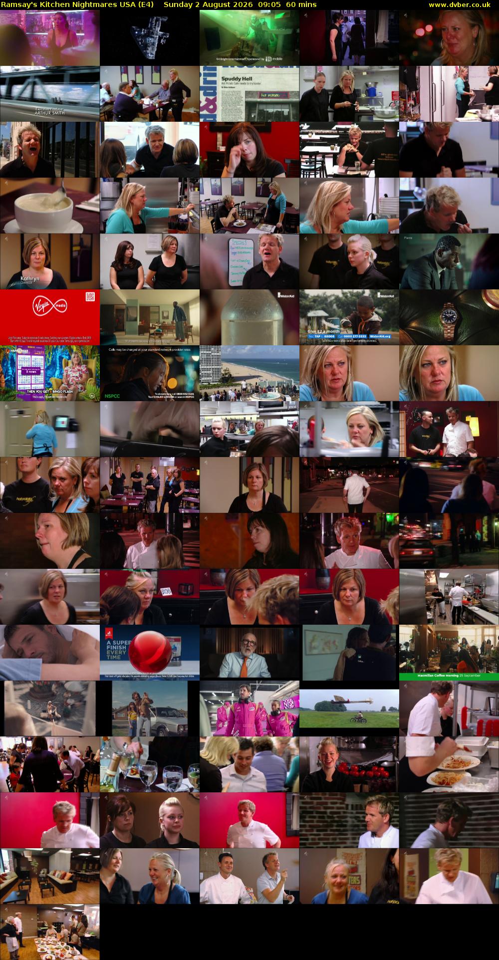 Ramsay's Kitchen Nightmares USA (E4) Sunday 2 August 2026 09:05 - 10:05