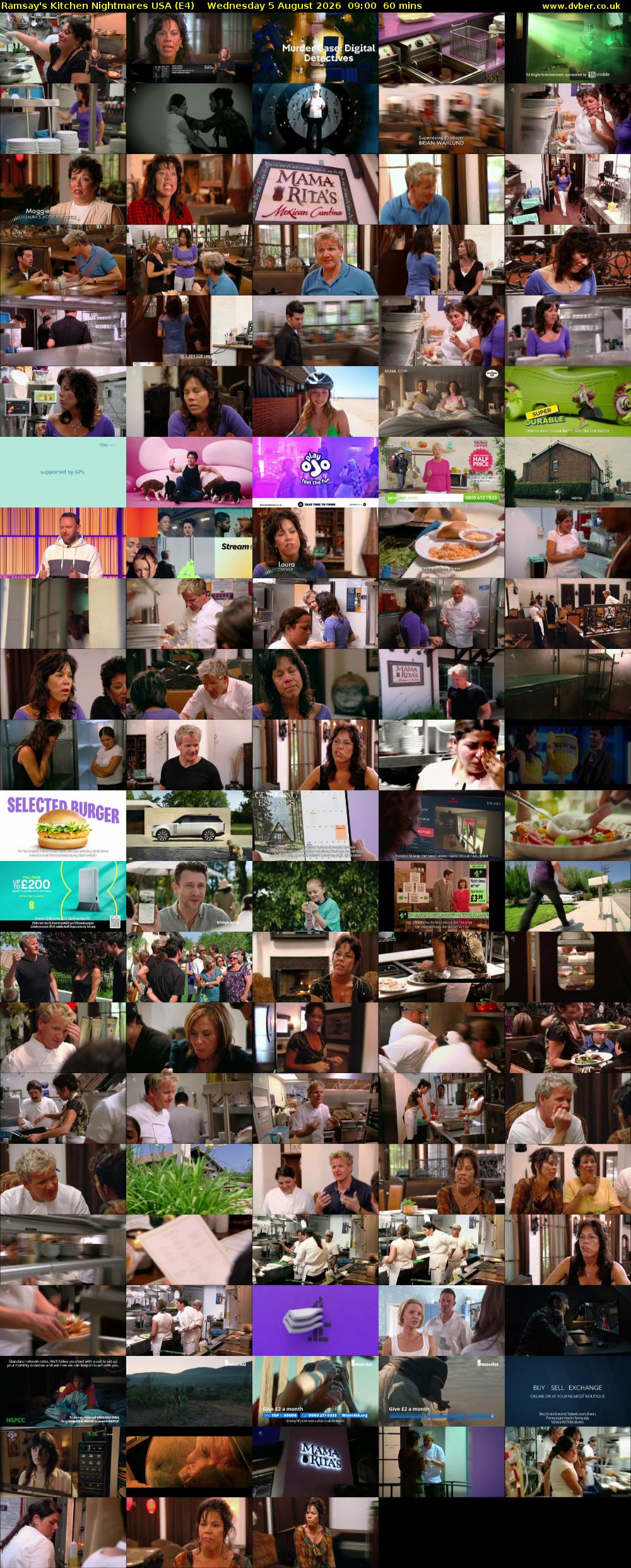 Ramsay's Kitchen Nightmares USA (E4) Wednesday 5 August 2026 09:00 - 10:00
