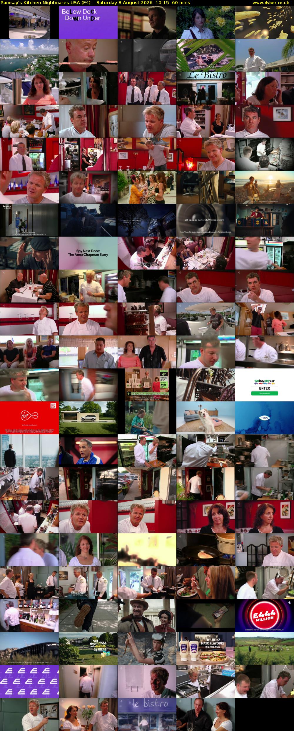 Ramsay's Kitchen Nightmares USA (E4) Saturday 8 August 2026 10:15 - 11:15