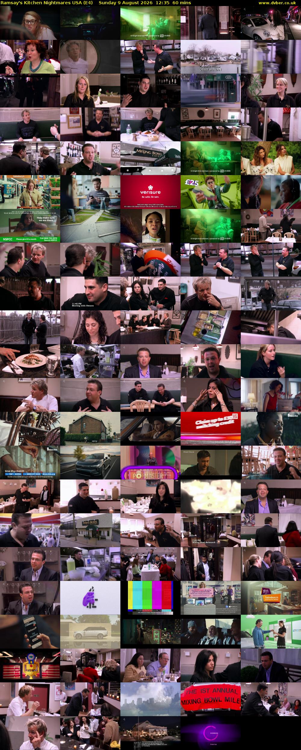 Ramsay's Kitchen Nightmares USA (E4) Sunday 9 August 2026 12:35 - 13:35