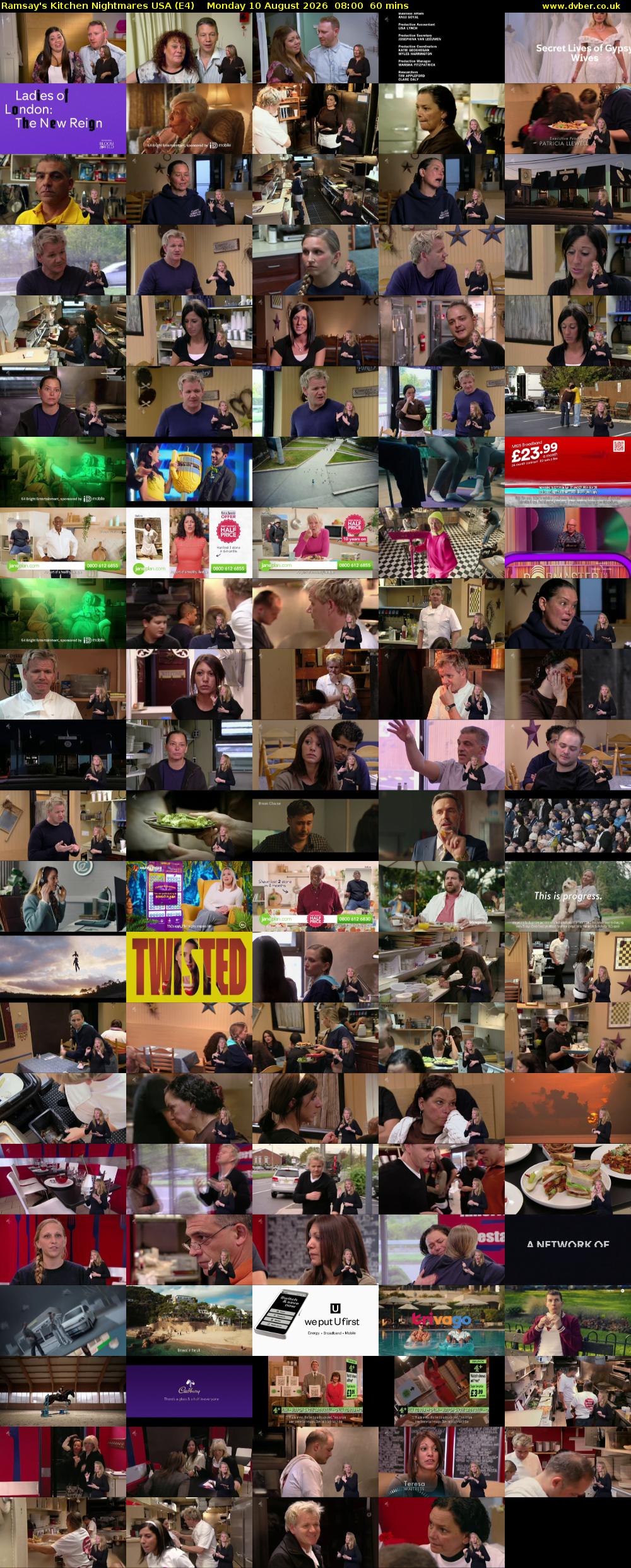 Ramsay's Kitchen Nightmares USA (E4) Monday 10 August 2026 08:00 - 09:00