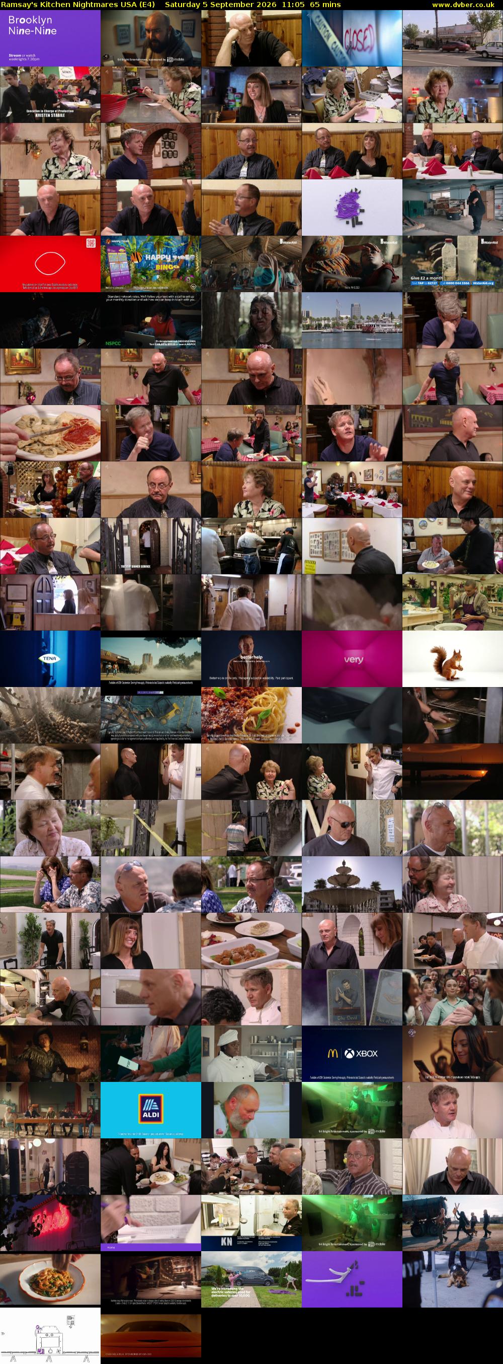 Ramsay's Kitchen Nightmares USA (E4) Saturday 5 September 2026 11:05 - 12:10