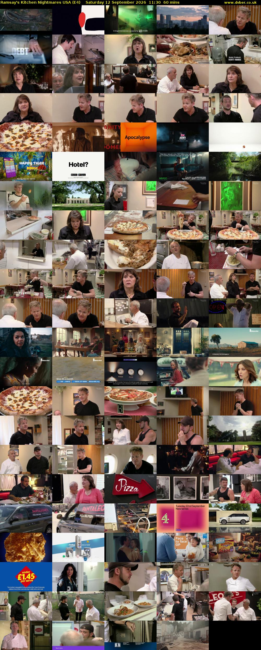 Ramsay's Kitchen Nightmares USA (E4) Saturday 12 September 2026 11:30 - 12:30