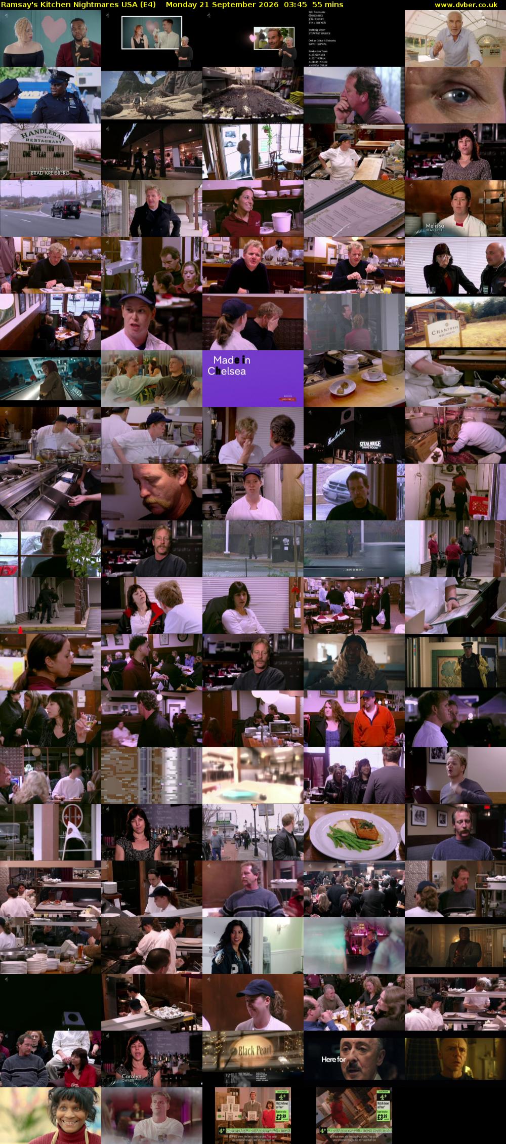 Ramsay's Kitchen Nightmares USA (E4) Monday 21 September 2026 03:45 - 04:40