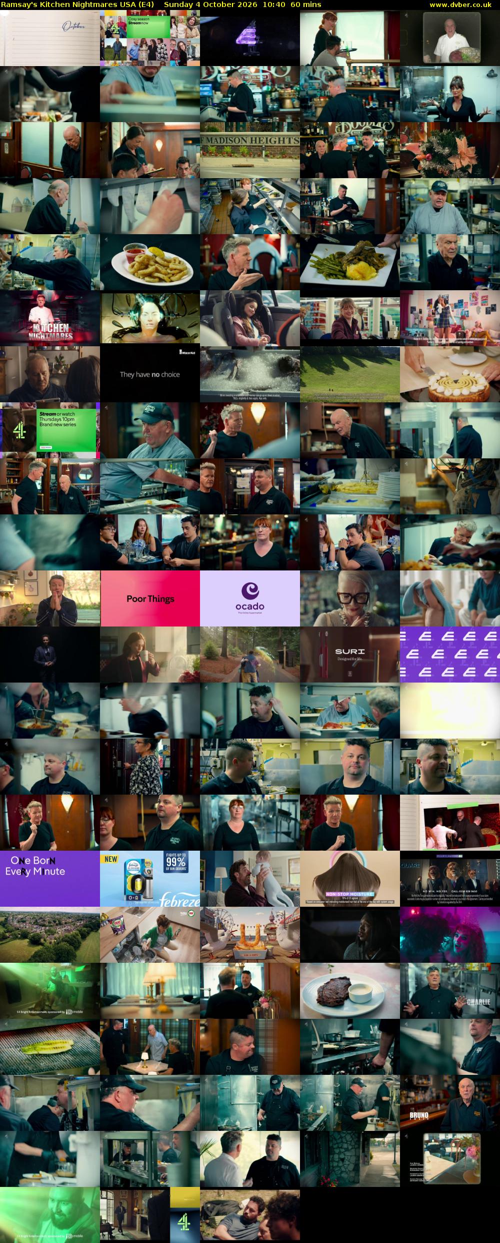 Ramsay's Kitchen Nightmares USA (E4) Sunday 4 October 2026 10:40 - 11:40