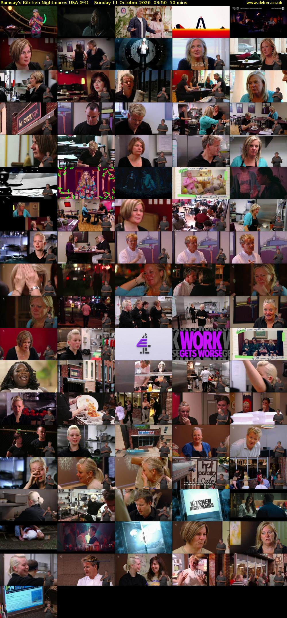 Ramsay's Kitchen Nightmares USA (E4) Sunday 11 October 2026 03:50 - 04:40