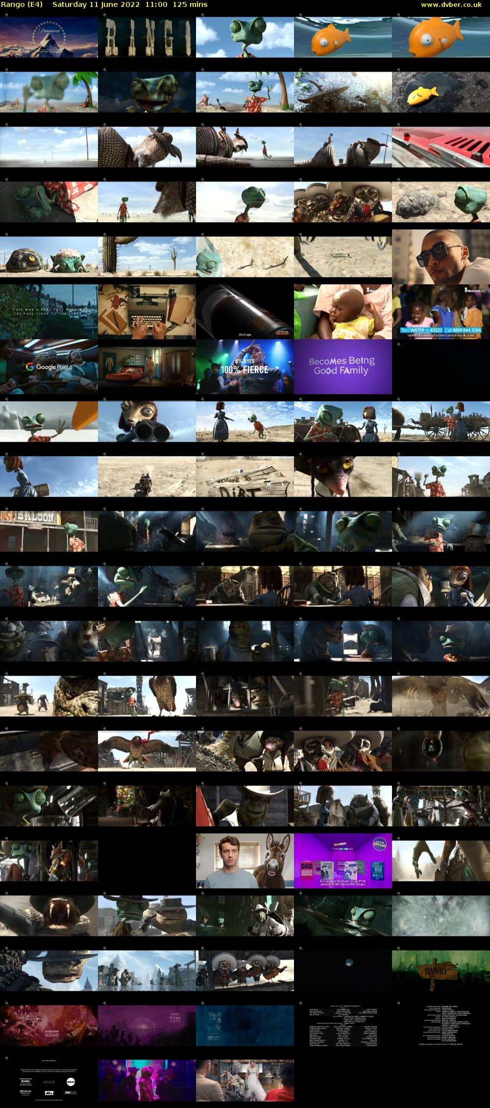 Rango (E4) Saturday 11 June 2022 11:00 - 13:05