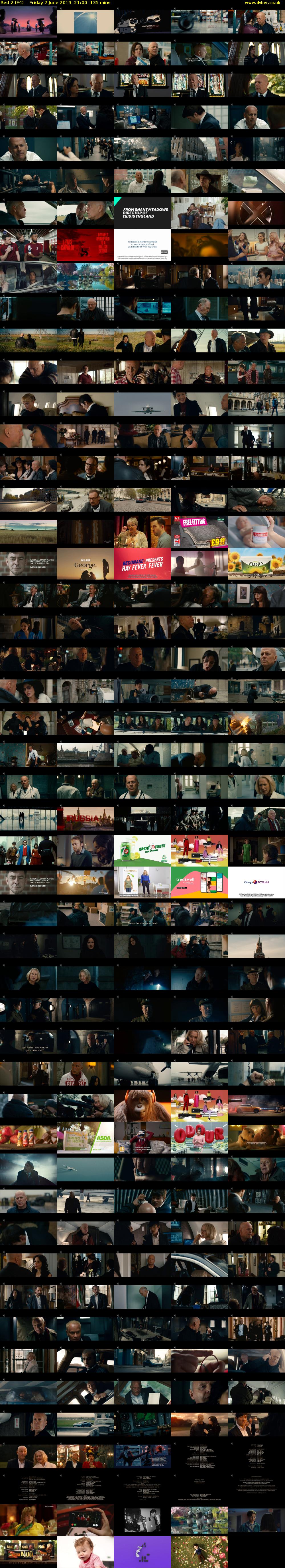 Red 2 (E4) Friday 7 June 2019 21:00 - 23:15