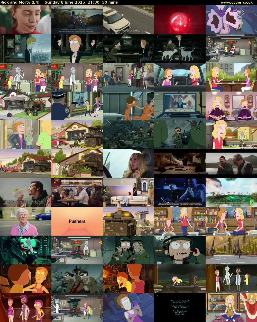 Rick and Morty (E4) Sunday 8 June 2025 21:30 - 22:00