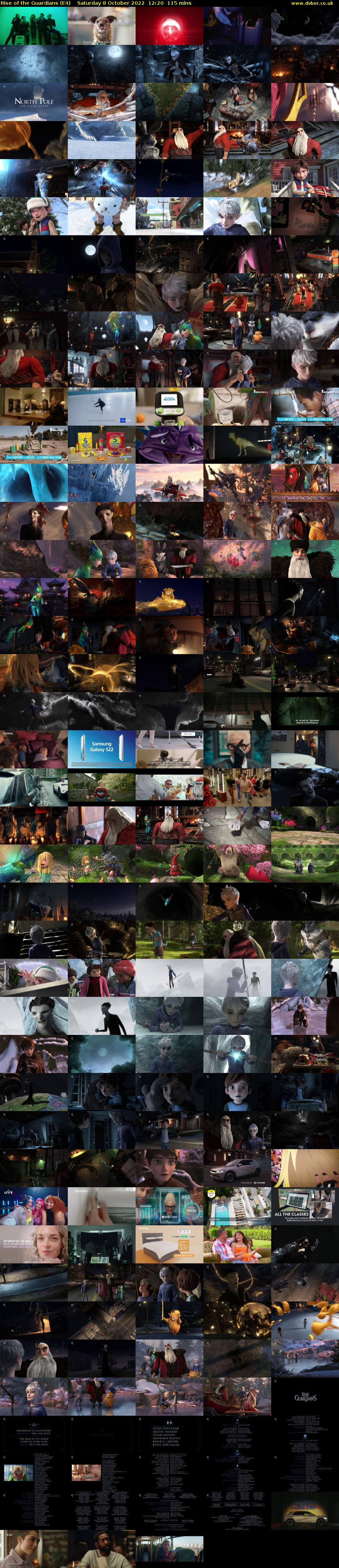 Rise of the Guardians (E4) Saturday 8 October 2022 12:20 - 14:15