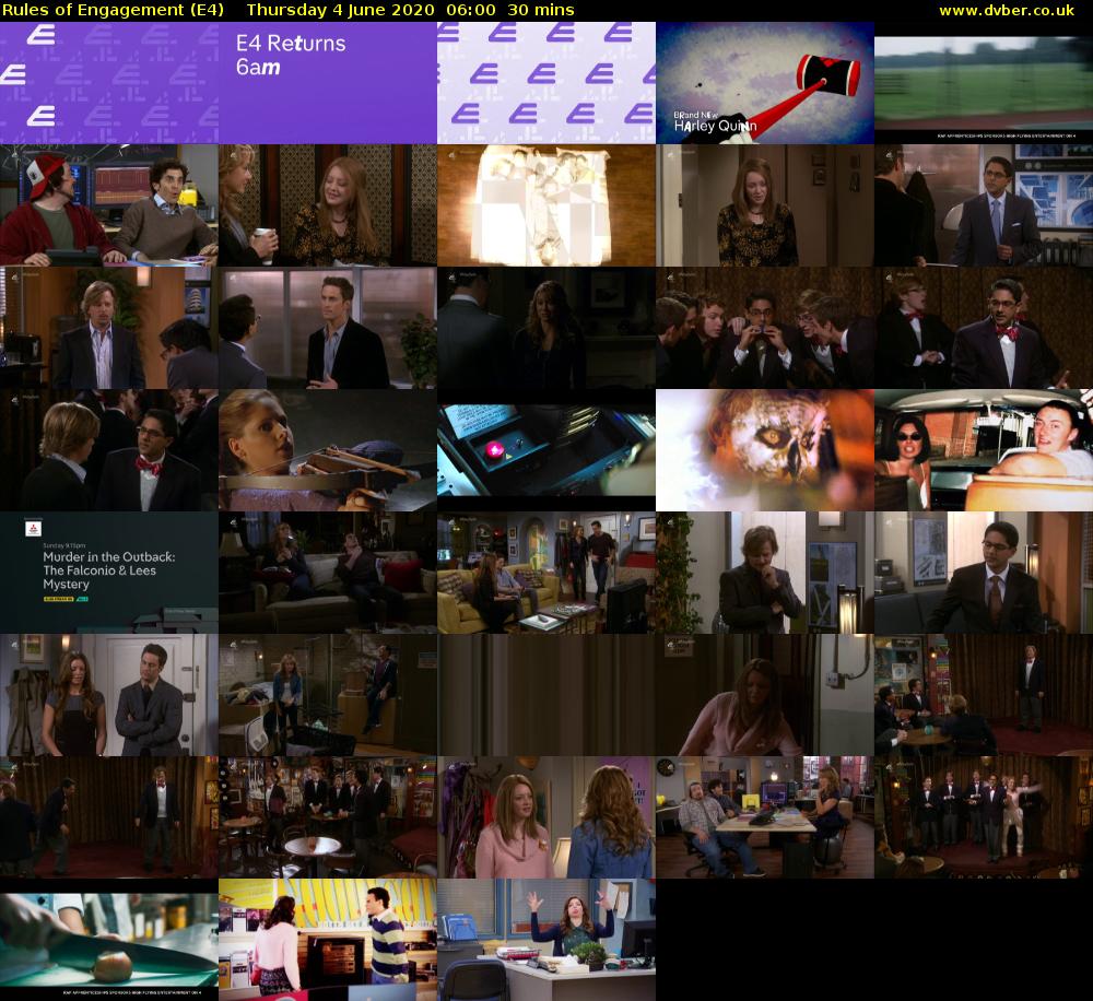 Rules of Engagement (E4) Thursday 4 June 2020 06:00 - 06:30