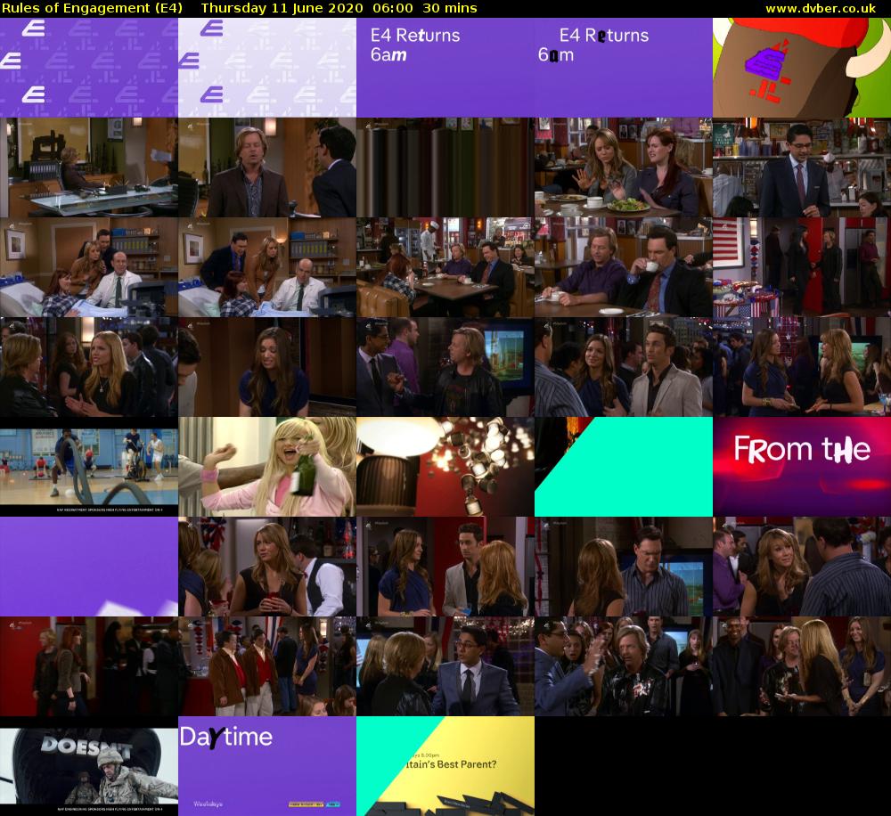 Rules of Engagement (E4) Thursday 11 June 2020 06:00 - 06:30