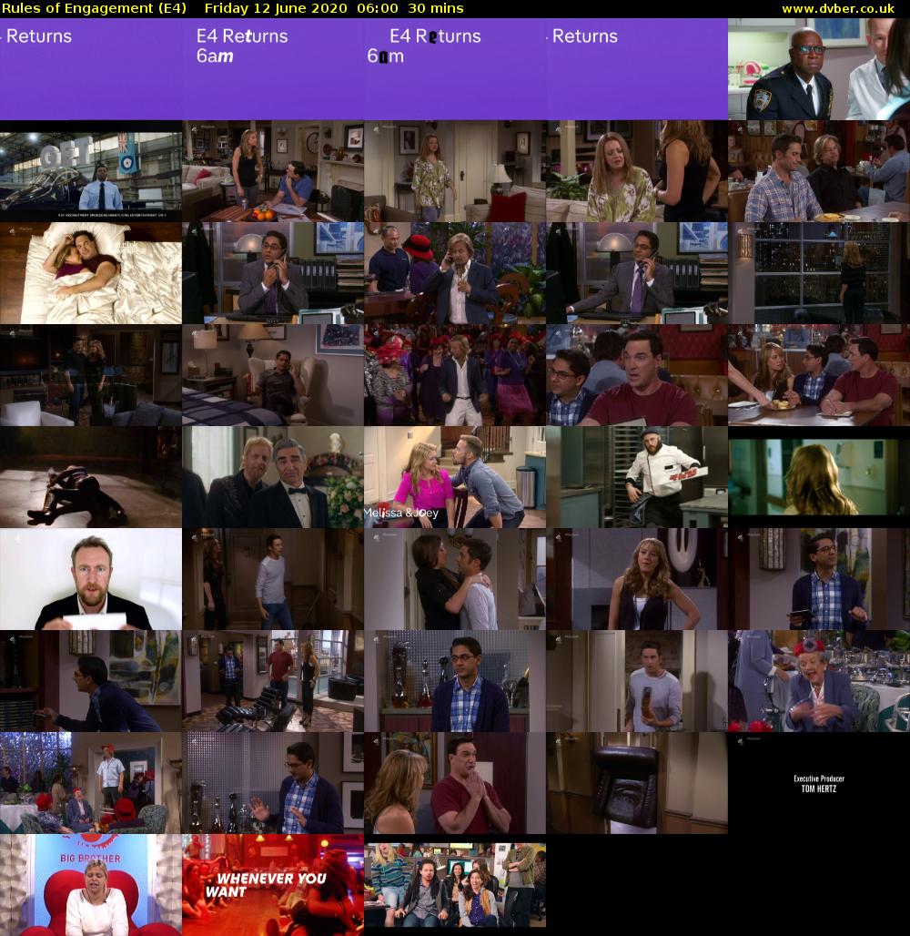 Rules of Engagement (E4) Friday 12 June 2020 06:00 - 06:30