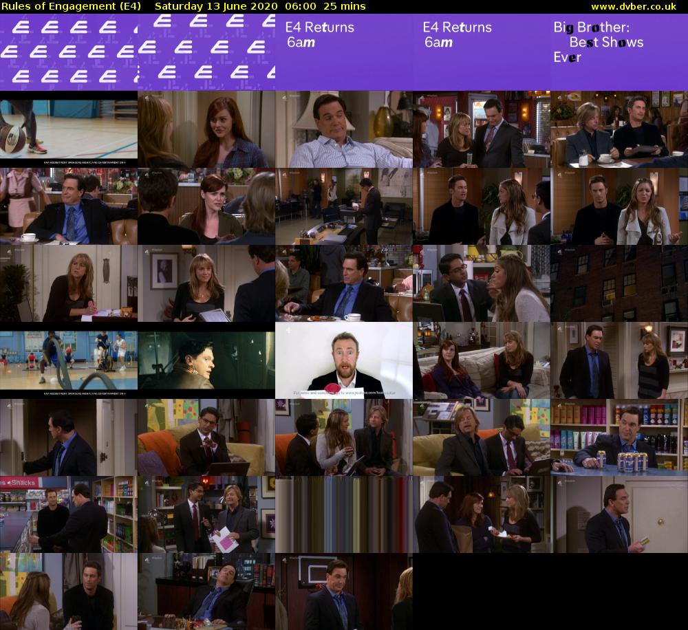 Rules of Engagement (E4) Saturday 13 June 2020 06:00 - 06:25