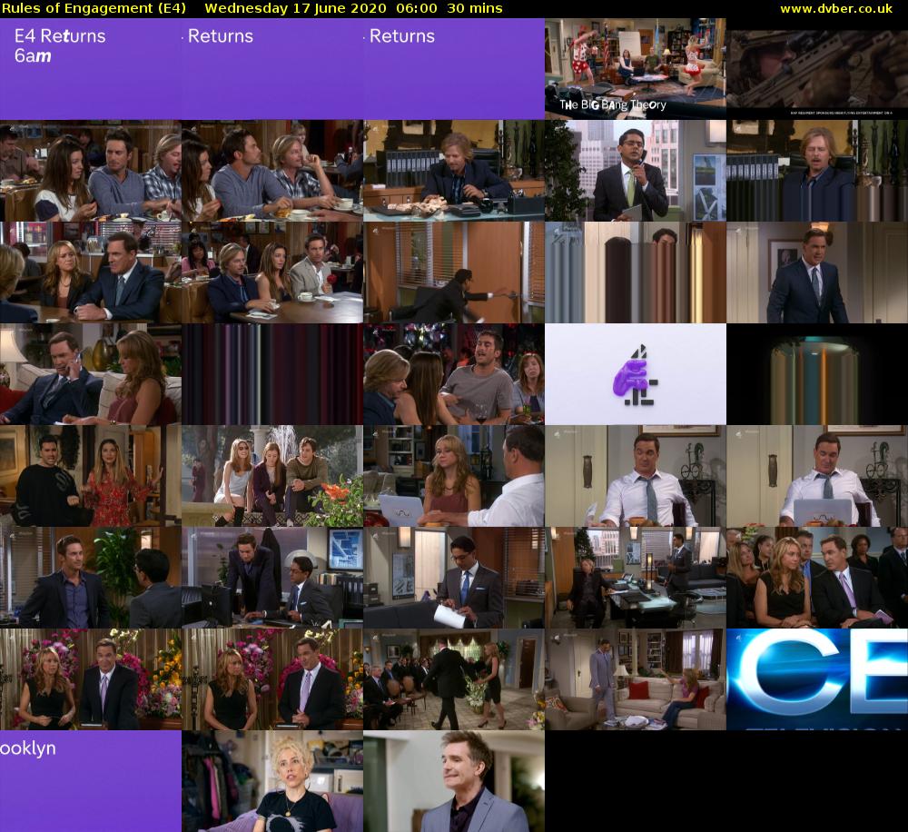 Rules of Engagement (E4) Wednesday 17 June 2020 06:00 - 06:30