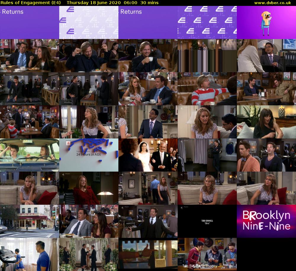Rules of Engagement (E4) Thursday 18 June 2020 06:00 - 06:30