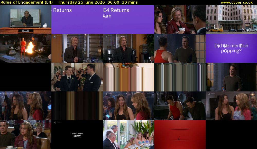 Rules of Engagement (E4) Thursday 25 June 2020 06:00 - 06:30