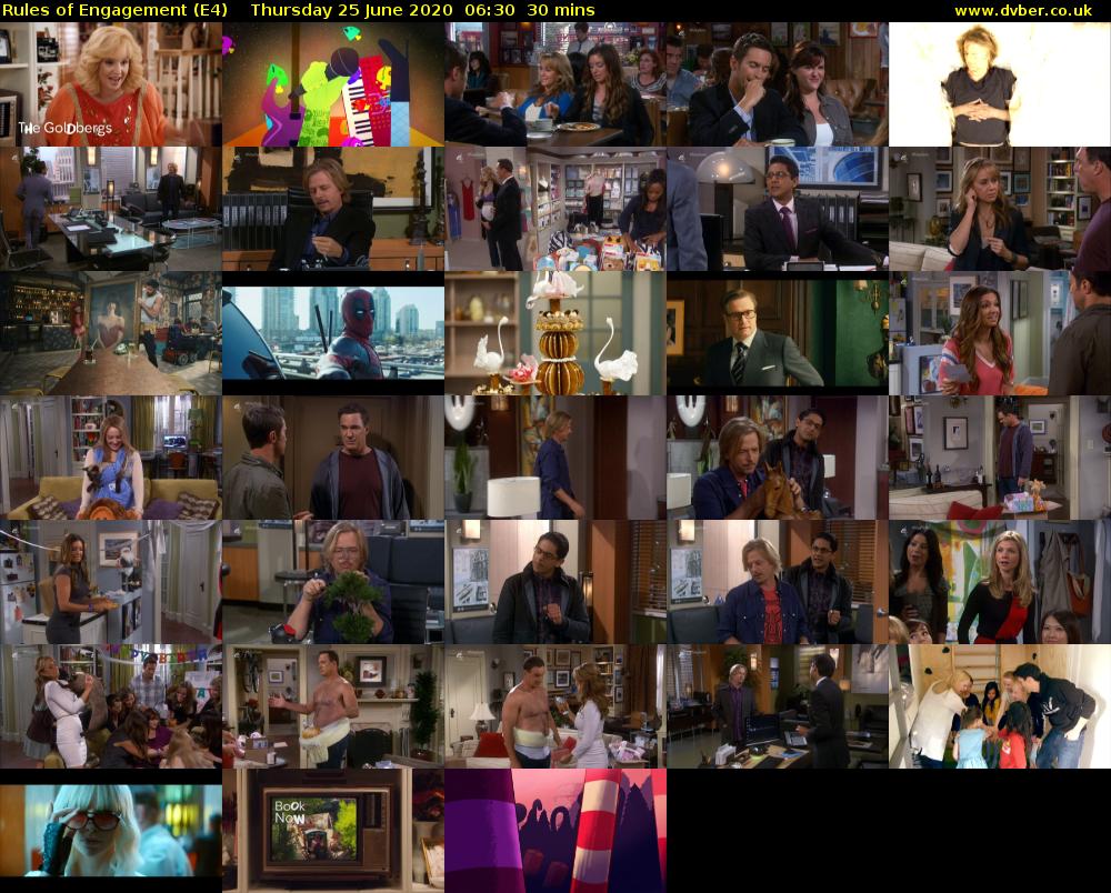 Rules of Engagement (E4) Thursday 25 June 2020 06:30 - 07:00