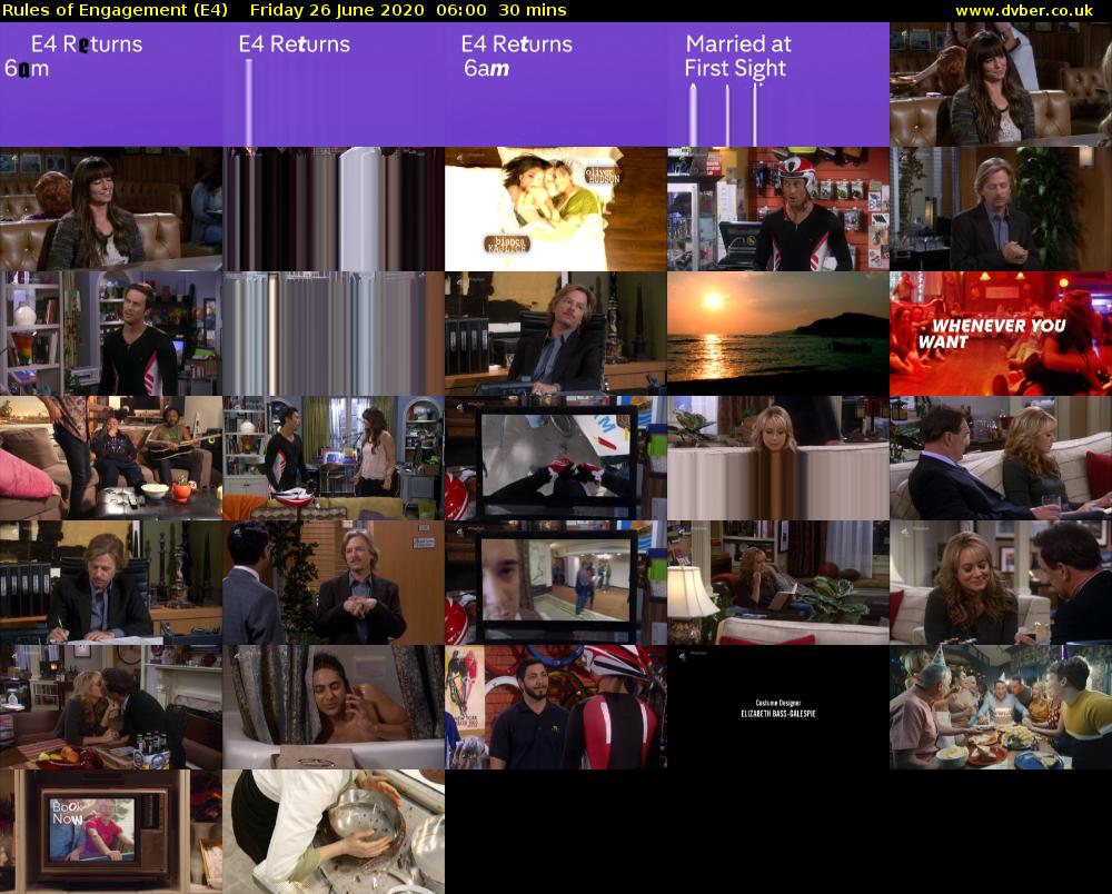 Rules of Engagement (E4) Friday 26 June 2020 06:00 - 06:30