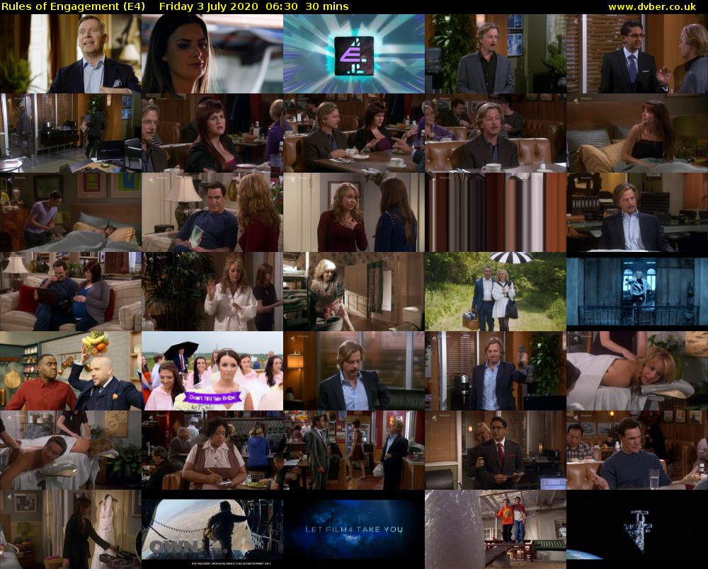 Rules of Engagement (E4) Friday 3 July 2020 06:30 - 07:00