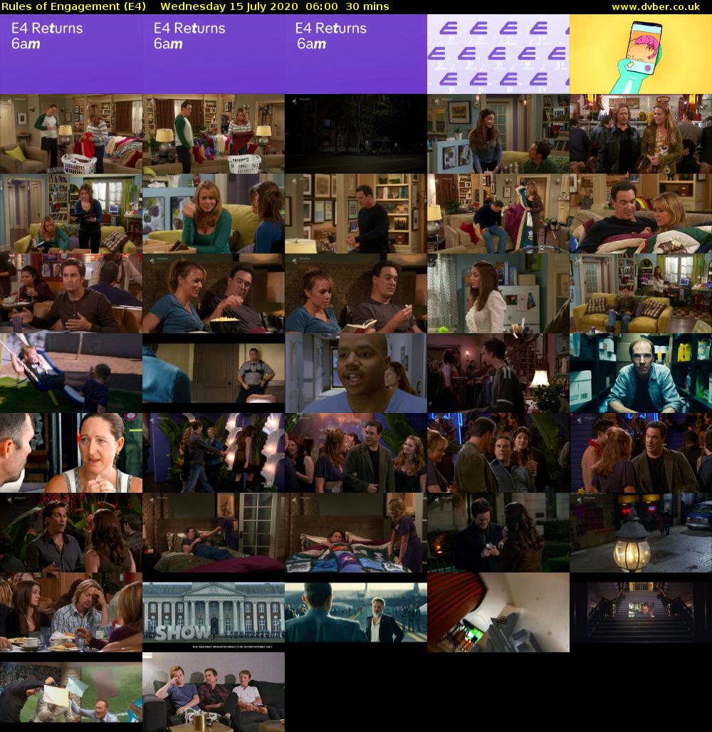Rules of Engagement (E4) Wednesday 15 July 2020 06:00 - 06:30