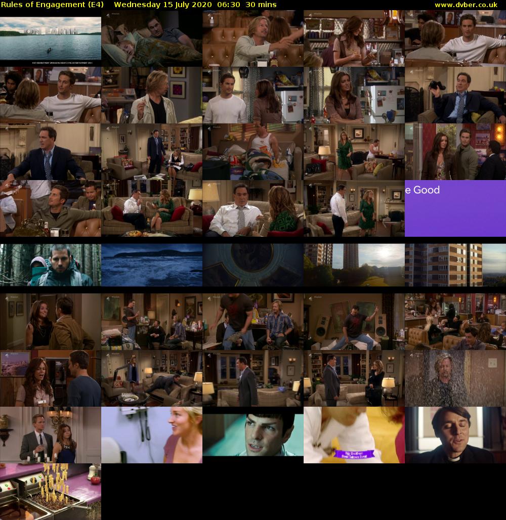 Rules of Engagement (E4) Wednesday 15 July 2020 06:30 - 07:00