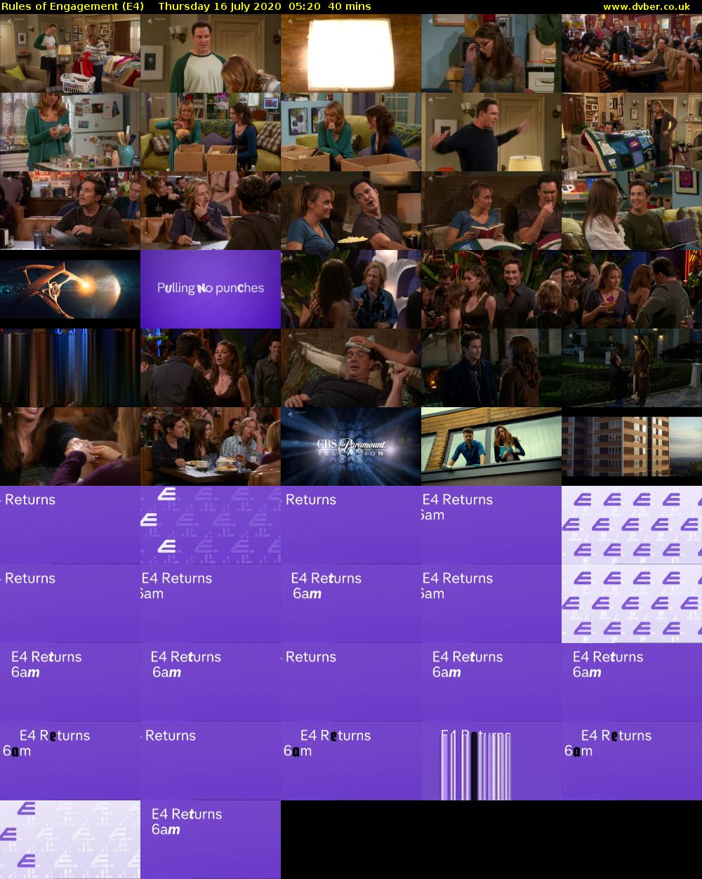 Rules of Engagement (E4) Thursday 16 July 2020 05:20 - 06:00