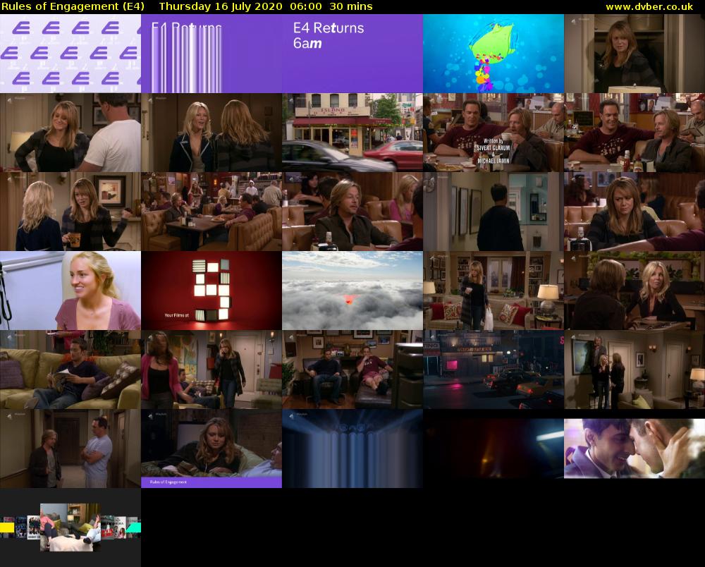 Rules of Engagement (E4) Thursday 16 July 2020 06:00 - 06:30