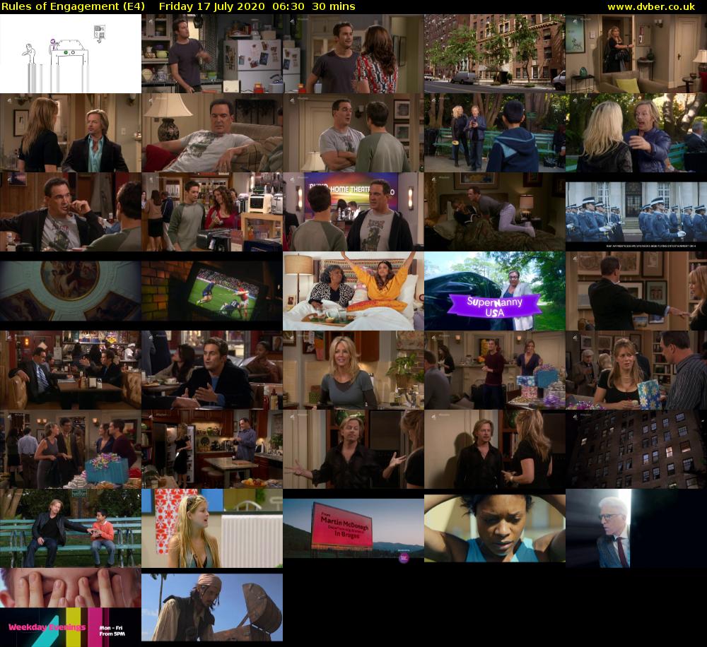 Rules of Engagement (E4) Friday 17 July 2020 06:30 - 07:00