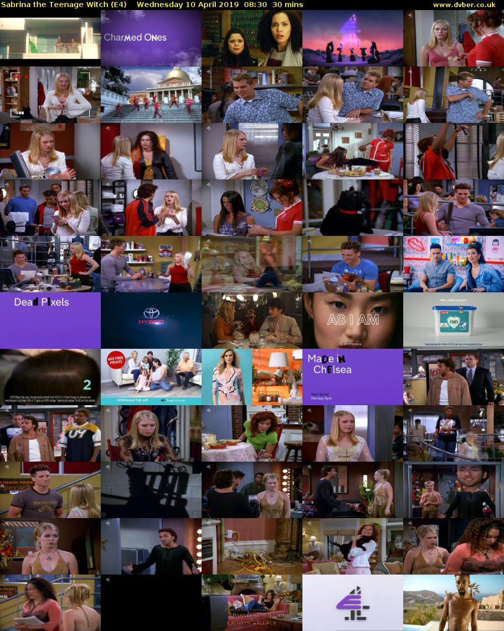 Sabrina the Teenage Witch (E4) Wednesday 10 April 2019 08:30 - 09:00