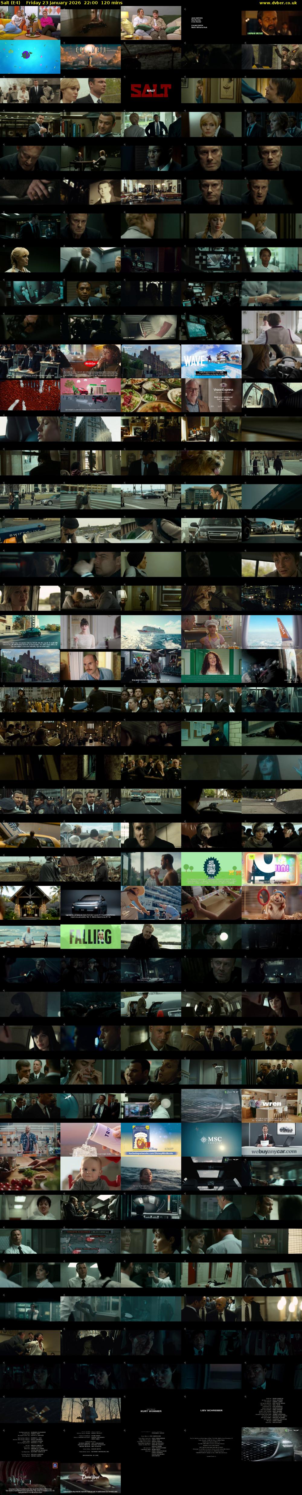 Salt (E4) Friday 23 January 2026 22:00 - 00:00